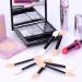 YIUIRUOI Disposable Eyeshadow Applicator Make up Eyeshadow Brushes Double Sided Sponge Applicator with Storage for Women and Girls (50Pcs) - Buy Online on GoSupps.com