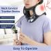 RKXKJ Inflatable Neck Support Stretcher - 6-Stage Cervical Traction Height Adjustable 360 Comfort Relief for Cervical Compression - International Shipping Available - Buy Online on GoSupps.com