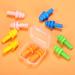5 Pairs Soft Silicone Ear Plugs Noise Cancelling Earplugs with Case Reusable Washable Waterproof for Sleeping Swimming Study Concert Airplanes 5 Assorted Colors - Buy Online on GoSupps.com