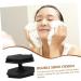 SOESFOUFU Face Brush Face Cleansing Brush Face Exfoliator Facial Cleansing Brush Exfoliator Face Scrub Facial Cleansing Brush for Blackhead Double Sided Silica Gel Scrubber 6.50X6.50X4.00CM Black - Buy Online on GoSupps.com