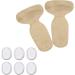 iBesun High Heel Pads for Women - Heel Grips, Cushion Inserts, Insoles - Anti-Slip Forefoot Cushion - Beige - Buy Online on GoSupps.com