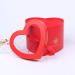 Xixcherg Heart-Shaped Paper Mache Boxes - Luxury Packaging for Cosmetics, Jewelry, Gifts, and More in Red - Buy Online on GoSupps.com