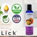 Peaches & Mango Flavored Massage Oil - Vegan Edible & Nourishing with Vitamin E | Relaxing Non-Sticky Full Body Massage Oil for Men & Women - 4 oz - Buy Online on GoSupps.com