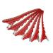 MagiDeal Red Hair Sectioning Clips Set - 6 Professional Hairdresser Hair Clips for Easy Styling & Sectioning - Buy Online on GoSupps.com