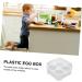 Fridge Egg Container 2pcs Box 4 Grid Egg Storage Box Plastic Pallet Empty Egg Carton re-usable - Buy Online on GoSupps.com