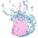 Luckystar4you Reusable Menstrual Cup - Eco-Friendly Silicone with Foldable Sterilization Shell for Women & Girls - Blue Edition - Buy Online on GoSupps.com