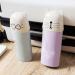 Digjobk Violet Toothbrush Mug - Portable Cartoon Water Holder & Toothpaste Organizer for Travel & Bathroom - Buy Online on GoSupps.com