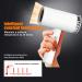 Cordless Hair Dryer USB Rechargeable Blow Dryer 1250W Fast Charging for Women Infants Kids Ourdoor Camping Beaches White - Buy Online on GoSupps.com