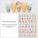 Decor Nail Design Tulip DIY Manicure 3D Holographic Flower Nail Stickers(5) Style05 - Buy Online on GoSupps.com