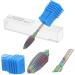 SOESFOUFU Nail Art Polishing Tools Manicure Drill Bits Cuticle Pusher Tool Nail Bits for Women Manicure Art Drill Bits Acrylic Nail Drill Bits Women's Plastic Front Accessories 5.4x1.2cm Colorful - Buy Online on GoSupps.com