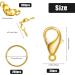 450-Piece Jewelry Making Kit - Bead Tips, Jump Rings, Lobster Clasps for DIY Crafts (Gold) - Buy Online on GoSupps.com