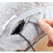 USB Foot Warmer - Electrical Heating Pillow for Winter | Washable Gray Slippers & Foot Pillows for Office Comfort - Buy Online on GoSupps.com