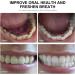 Coconut Oil Pulling Mouthwash - Mint Flavor Alcohol-Free Includes Tongue Scraper & Toothbrush | International Shipping Available - Buy Online on GoSupps.com