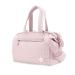 SONARIN Multi-Pockets Baby Nappy Changing Tote Bag Stylish Large Capacity Multifunctional Baby Changing Bag Satchel Messenger Bag Travel Diaper Bag with Single Shoulder Strap(Pink)