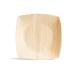 Greenovation Premium Quality Palm Leaf Salad plate - 15 x 15 cm (6") Qudrato Square Plate | 25 Pack | 100% Natural Eco Friendly Compostable Disposable Dinnerware | Sustainable Alternative - Ideal for Parties Picnic Weddings Camping and Events