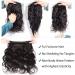 Vallbest Brazilian Body Wave Hair Bundles with Closure | 3 Bundles & Free Part Closure (18 18 18 + 16) | 100% Unprocessed Virgin Hair - Natural Black Color - Buy Online on GoSupps.com