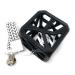 Malarkey Kids Chew Cube Baby Toy with Teether Tether - Black | BPA Free Silicone Rattle Teether for Aching Gums - Buy Online on GoSupps.com