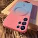 Luxurious color gradient case for Samsung Galaxy S22 S21 Ultra S 23 5G S21 Plus magnetic wireless loading comfort mat silicone cover 04 for Samsung S21 for Samsung S21 04