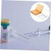 Clinic Syringe Case Holder 2pcs Box Syringe Plastic Storage Box Plastic Stand Injection Carrying Case Storage Box Injection Box Injector Storage Box Injectors Storage Box Supplies Assorted Color 7.2X7.2X1.5cm - Buy Online on GoSupps.com