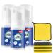 UIRPK Super Magic Stain Removal Foam Cleaner Super Magic Stain Remover Super Magic All-Purpose Bubble Cleaner Super Magic Foam Cleaner (3X Super Magic Stain Remover 30ML) 3x Super Magic Stain Remover 30ML