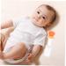 Abaodam Silicone Feeder Container for Babies | Comfortable Squeeze Fruit Juice Drink Container | Infant Animal Feed Holder | 14x4.6cm | Safe Polypropylene Design - Buy Online on GoSupps.com