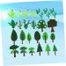 PRETYZOOM 28pcs Kids Birthday Cupcake Topper Birthday Cake Decoration Leaves Cake Picks Forest Party Supplies Cake Decorations Kid Birthday Insert Cake Hawaiian Tropical Cactus Ornaments - Buy Online on GoSupps.com