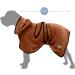 Buy Bella & Balu XL Brown Dog Bathrobe - Absorbent Microfiber & PFOTENCH for Post-Swimming Drying | Perfect for Rainy Walks - International Shipping Available - Buy Online on GoSupps.com