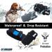 Silicone Cover for Tractive GPS Dog Tracker - Waterproof Rubber Accessories (2 Pack Black & Gray) - Durable Pet Collar Finder - Buy Online on GoSupps.com
