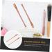 Baluue 2pcs Eyeliner Brush Eye Cosmetics Brush Travel Makeup Brush Angled Eyebrow Brush Flat Brush Plastic - Buy Online on GoSupps.com