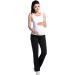 Zeta Ville Women's Pregnancy Pants - 3 Leg Lengths - Black (Sizes 8-10 Long) - Buy Online on GoSupps.com