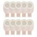 Daisyleaf 10 pieces of colostomy disposable drainage bag stoma bag for colostomy colostomy ileostomy ileostomy stoma care suitable
