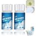 Foam Toilet Cleaner 100ml Touch Free Fizzy Foam Toilet Cleaner Toilet Active Oxygen Agent Toilet Cleaner Foaming Powder Powerful Pipe Dredging Agent (2pcs)