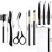 Tao Pipe 19PCS Eyebrow Grooming Kit - Professional Tools Set for Women and Men - Buy Online on GoSupps.com