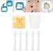 50g Facial Nose Hair Removal Wax Beans - Includes Applicator Sticks for Body & Bikini Hair Removal - Buy Online on GoSupps.com