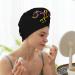 Quick-Dry Hair Towel Wrap with Button - Mardi Gras Flamingo Turban for Fast Hair Drying - Buy Online on GoSupps.com