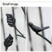 Wrought Iron Spiral Bird Screen Climbing Rattan Frame Clematis Flower Frame Gardening Bracket Courtyard Garden Decoration (White) (White) - Buy Online on GoSupps.com