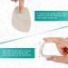 Metatarsal Pads & Ball of Foot Cushions - Silicone Gel Forefoot Inserts for High Heels | 2 Pairs (Beige & Black) - Comfort for Women & Men - Buy Online on GoSupps.com