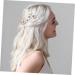 FRCOLOR Set of 2 Bridal Combs Rhinestone Hair Side Comb Bridal Hair Clips Crystal Hair Pin Hair Clip Tiara Bridal Hair Comb Wedding Headpiece Vintage Hair Accessories Flowers Headpiece - Buy Online on GoSupps.com