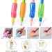 8-Piece Ergonomic Writing Aid Set for Kids | Silicone Pencil Grips | Write Posture Correction Tool | Abbey Children s Manuscript Pencils - Buy Online on GoSupps.com