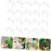 TEHAUX 40pcs Round Clear Discs Acrylic Blank Disc DIY Pendant Material Paint Party Supplies Manual Transparent 5x5cm - Buy Online on GoSupps.com