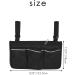 Bzocio Wheelchair Side Bag for Back Wheelchair Storage Bag Pouch Fits Most Bed Rail Scooters Walker Power & Manual Electric Wheelchair - Buy Online on GoSupps.com
