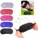 Coobbar 10PCS Satin Travel Eye Sleeping Mask Set - Purple | Soft Blindfold for Nap and Rest - Buy Online on GoSupps.com
