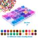 PAXCOO 624Pcs Sealing Wax Beads Set with Spoon & Candles - 24 Colors | Ideal for Wax Seal Stamp - Buy Online on GoSupps.com