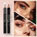 16 Colors Waterproof Glitter Eyelid Make-Up - Shimmer Cream Eyeshadow Pen & Eyeliner | Monastery Collection - Buy Online on GoSupps.com