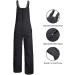Women's Waterproof Insulated Snow Bibs Jumpsuit - Black Medium - Buy Online on GoSupps.com
