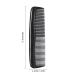 Etercycle 24 Pieces Pocket Hair Combs - Unbreakable Black Comb for All Hair Types - Men's & Women's Hair, Beard, Mustache - 5 inch Travel Size - Buy Online on GoSupps.com