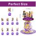 SKORDO 25pcs Tangled Birthday Decorations with 24pcs Rapunzel Cupcake Toppers 1pcs Cake Topper for Rapunzel Birthday Party Supplies - Buy Online on GoSupps.com
