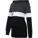 HAPPY MAMA Women's Nursing Hoodie 503p - Graphite/Off White/Black | Maternity Breastfeeding Top - Buy Online on GoSupps.com