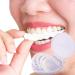 BrightView False Teeth Veneers 2 Pairs Veneer Teeth Cosmetic Tooth Cover Fake Teeth Temory Denture Artificial Teeth Doctions White Cosmetic Teeth Temporary Prosthesis for Women Men with Box