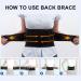 ROUDJER Back Brace Belt for Low Back Pain Relief with 6 Stays Comfortable Adjustable Anti-Skid Back Support Belt for Men and Women Herniated Disc Sciatica Scoliosis (X-Large) - Buy Online on GoSupps.com